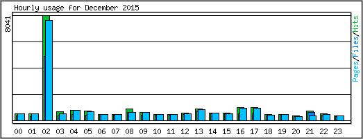 Hourly usage