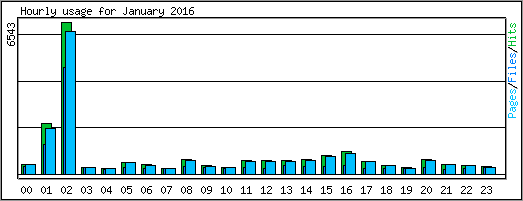 Hourly usage