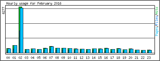 Hourly usage