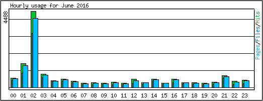 Hourly usage