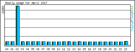 Hourly usage